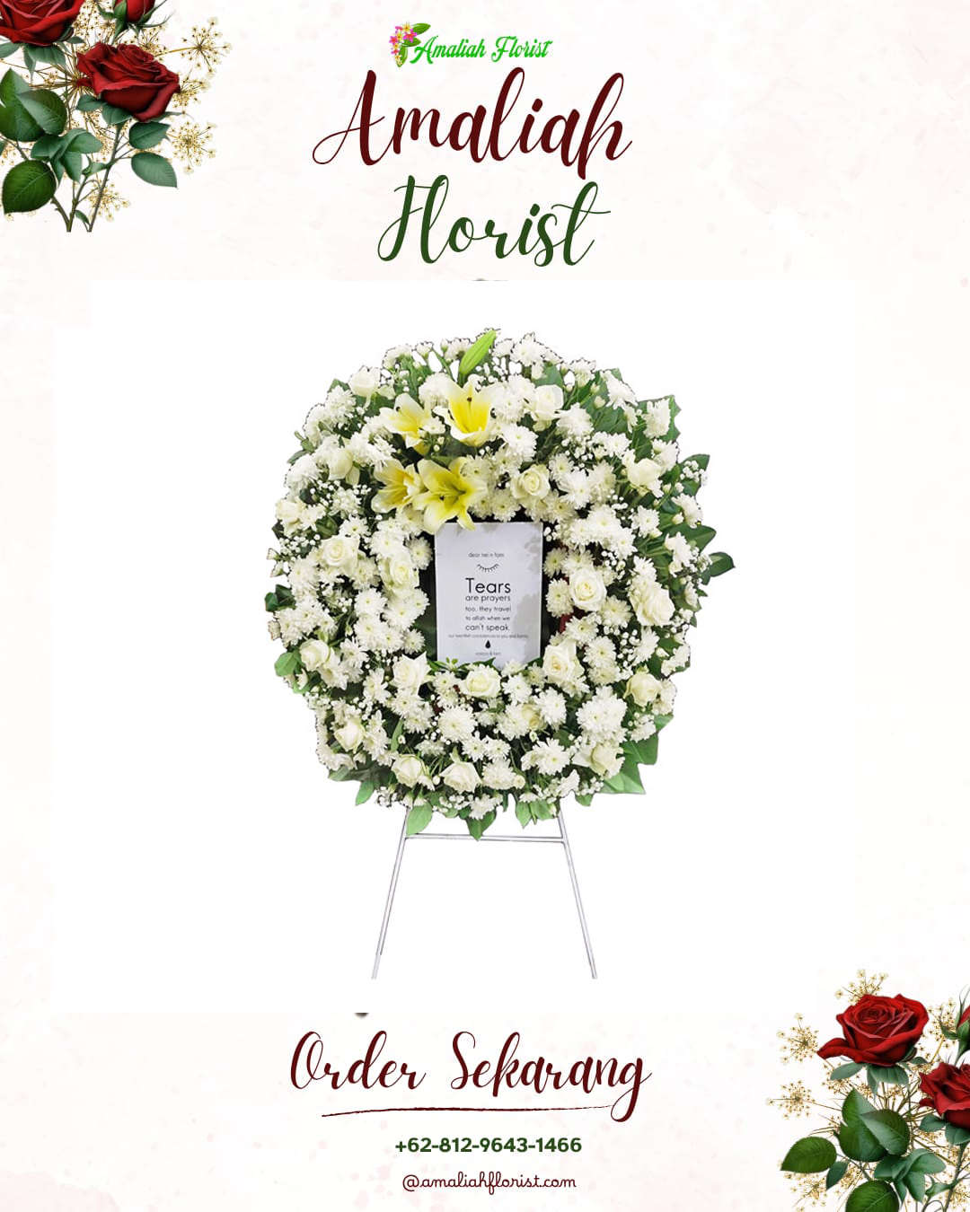 Krans Bunga Duka Jrengik